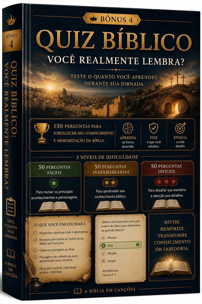 Bônus 4 - Quiz Bíblico: Você Realmente Lembra?